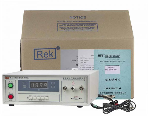 bộ sản phẩm máy đo điện trở cách điện RK2682