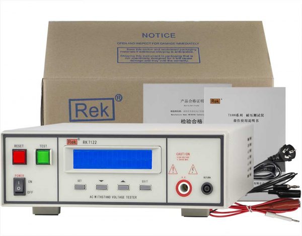 Bộ sản phẩm máy đo dòng rò có thể lập trình RK7122