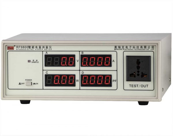 Mặt nghiêng đồng hồ đo điện thông minh RF9800