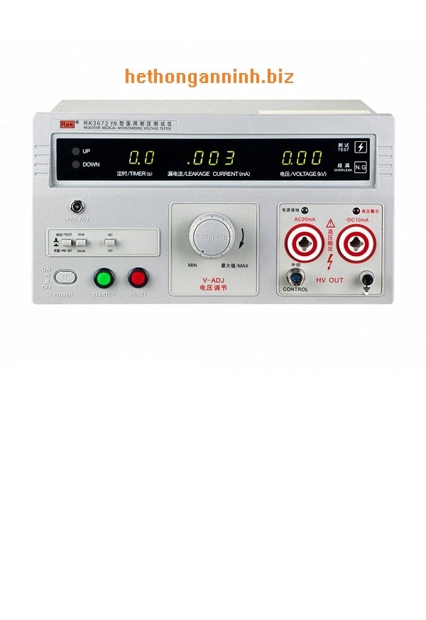Máy đo độ an toàn cho thiết bị y tế RK2672YM