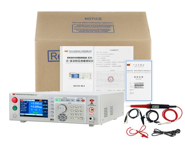 Bộ sản phẩm máy đo độ an toàn các thiết bị y tế RK9920BY