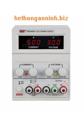 Ảnh đại diện nguồn điện DC RPS3005D-2 có thể điều chỉnh điện áp, dòng điện